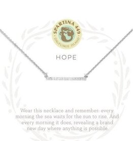 Spartina Spartina Sea La Vie Hope 18" Necklace Silver