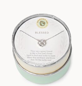 Spartina Spartina Sea La Vie Blessed 18" Necklace Silver
