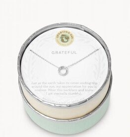 Spartina Spartina Sea La Vie Grateful 18" Necklace Silver