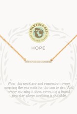 Spartina Spartina Sea La Vie Hope 18" Necklace Gold
