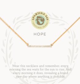 Spartina Spartina Sea La Vie Hope 18" Necklace Gold