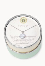 Spartina Spartina Sea La Vie Survivor 18" Necklace Silver