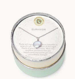 Spartina Spartina Sea La Vie Survivor 18" Necklace Silver