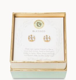 Spartina Spartina Sea La Vie Blessed Stud Earrings Gold