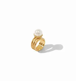 Julie Vos Julie Vos Delphine Pearl Ring Set