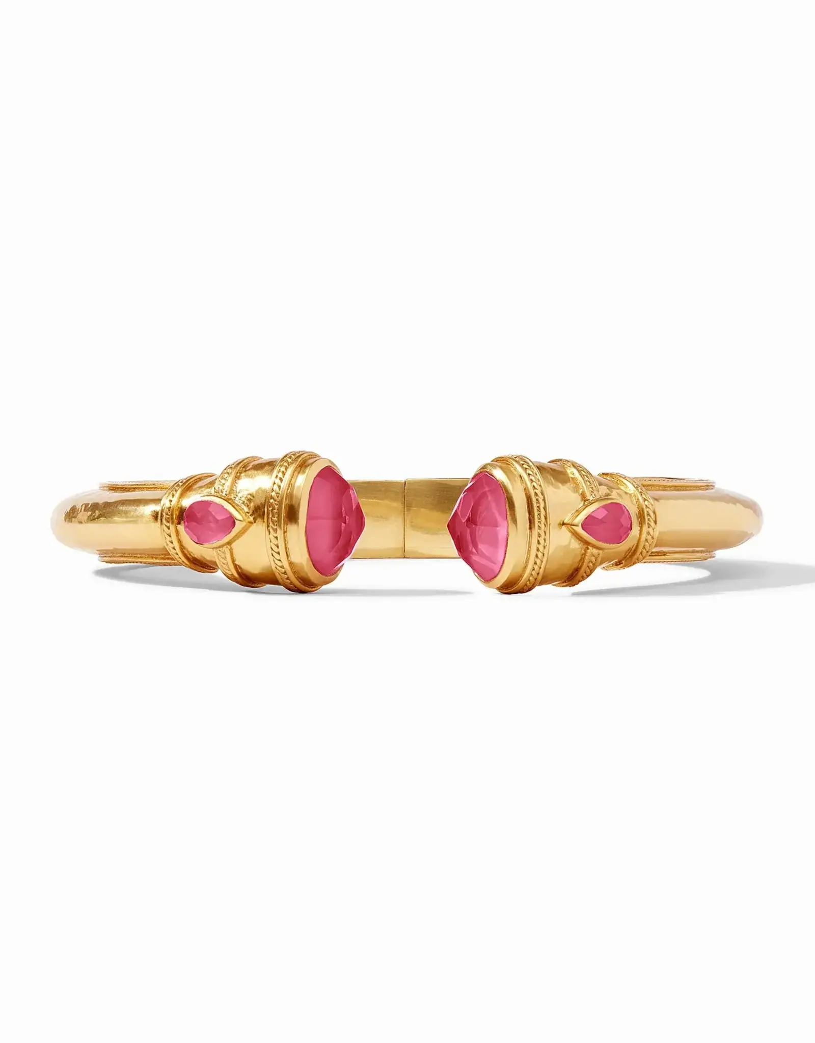 Julie Vos Julie Vos Cannes Demi Cuff Iridescent Raspberry
