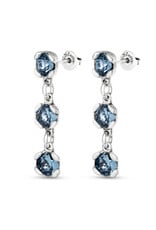 UNOde50 UNOde50 Sublime Blue Silver Earrings