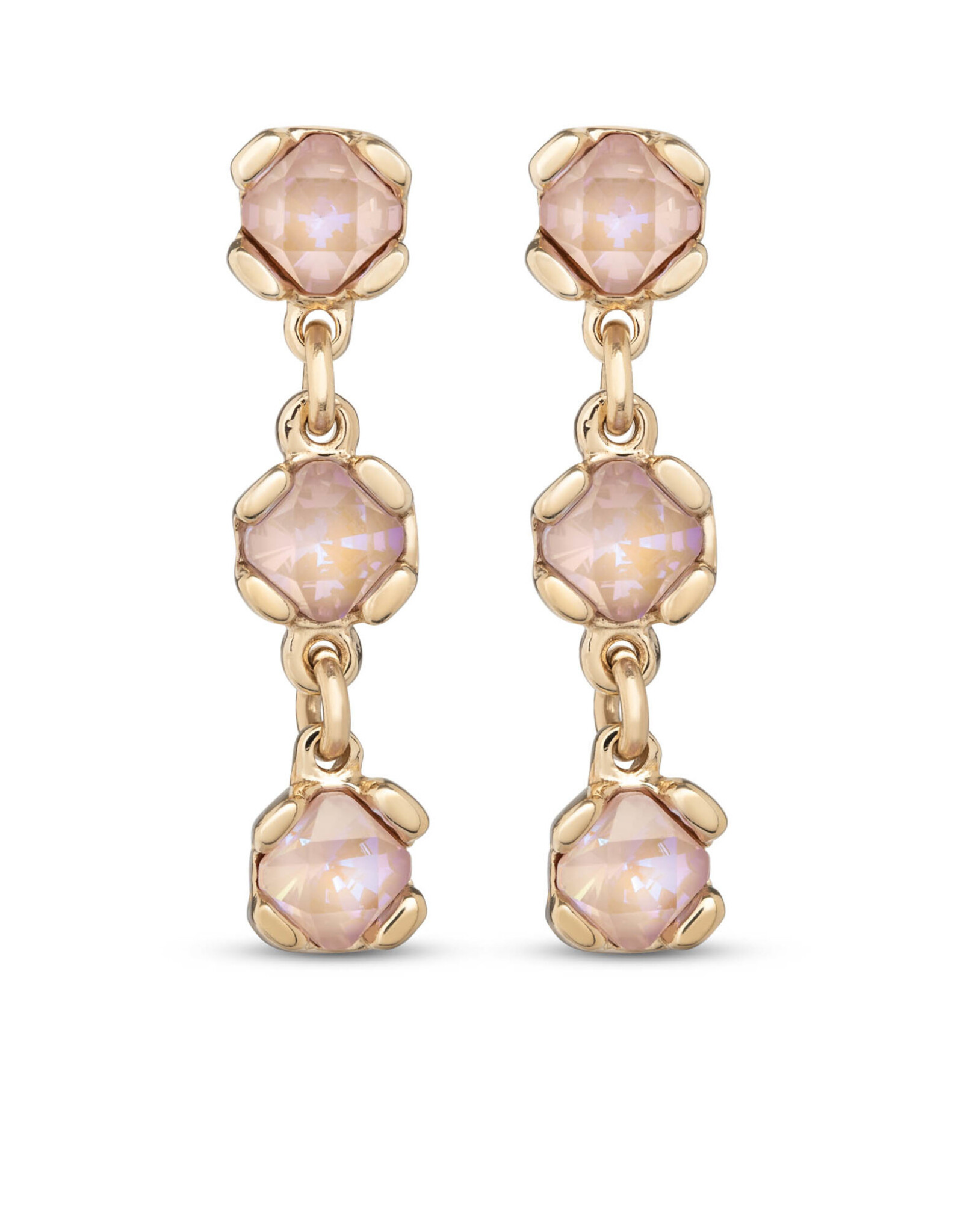 UNOde50 UNOde50 Sublime Pink Gold Earrings
