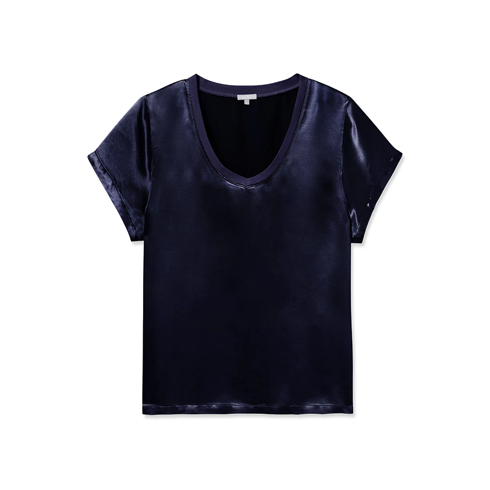 PJ Harlow Alexa Satin Crew-Neck Tank (More Colors)