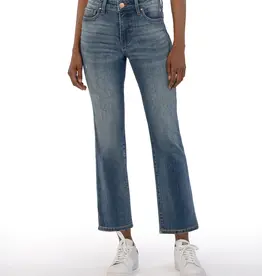 Kut From the Kloth Kut Kelsey High Rise Fab Ankle Flare Jeans Reassuring Wash