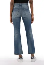 Kut From the Kloth Kut Kelsey High Rise Fab Ankle Flare Jeans Reassuring Wash