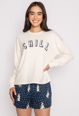 PJ Salvage PJ Salvage L/S Top Flannels Stone-CHILL