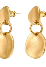 UNOde50 UNOde50 Scales Earring Gold