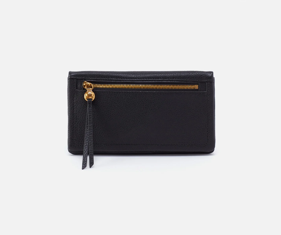 Black hobo shop wallet