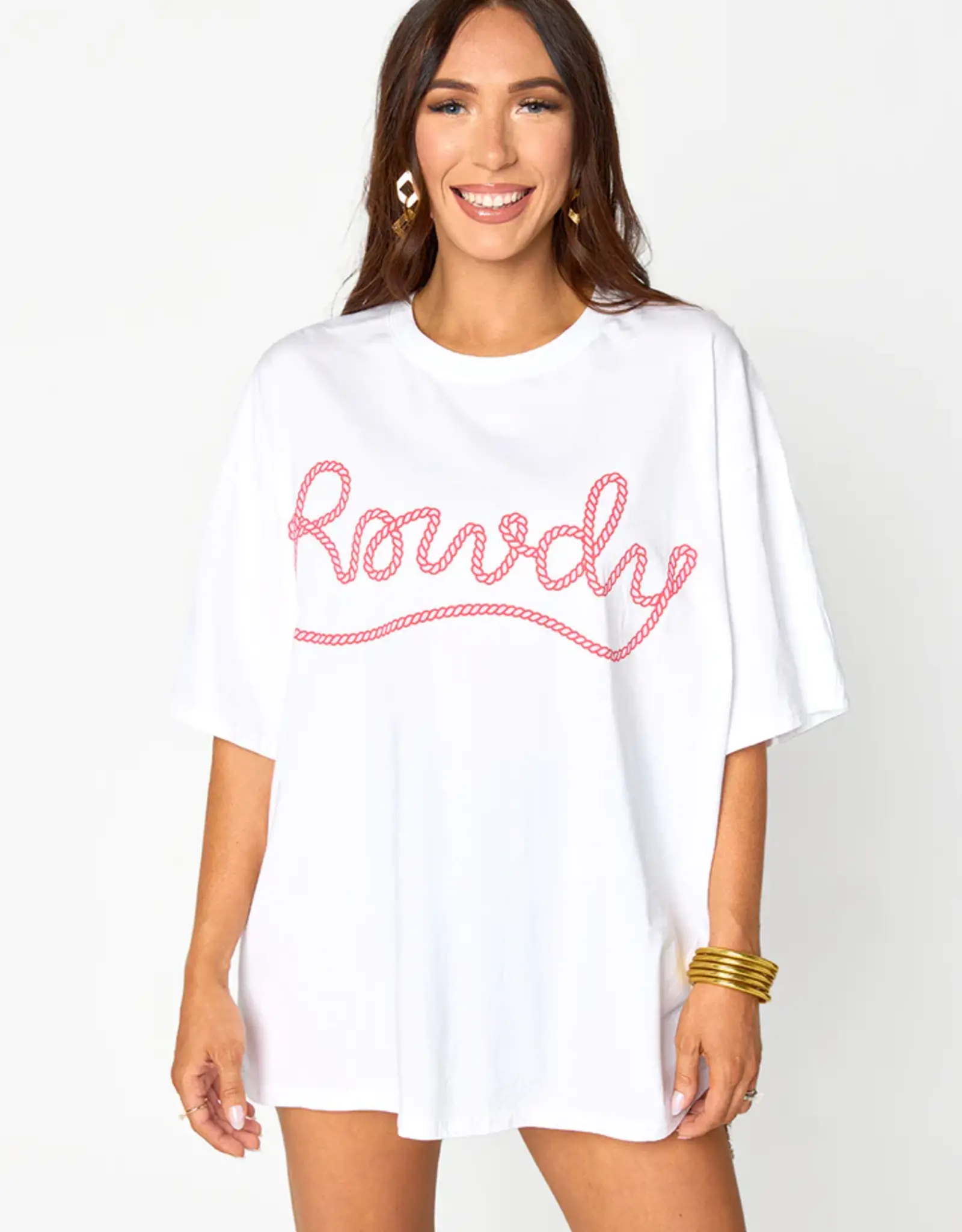 BuddyLove BuddyLove Marshall Rowdy  Tee White