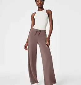 Cabo Grey Straight Leg High Waisted Tailored Pant