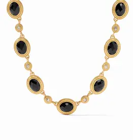 Julie Vos Julie Vos Tudor Stone Necklace Obsidian Black