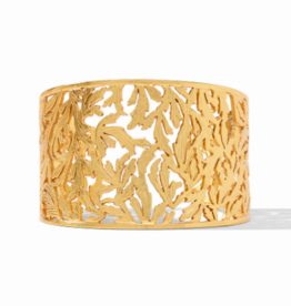 Julie Vos Julie Vos Ivy Leaf Cuff Gold