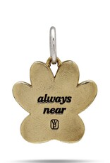 Waxing Poetic Kristal Always Near Dog Paw Pendant