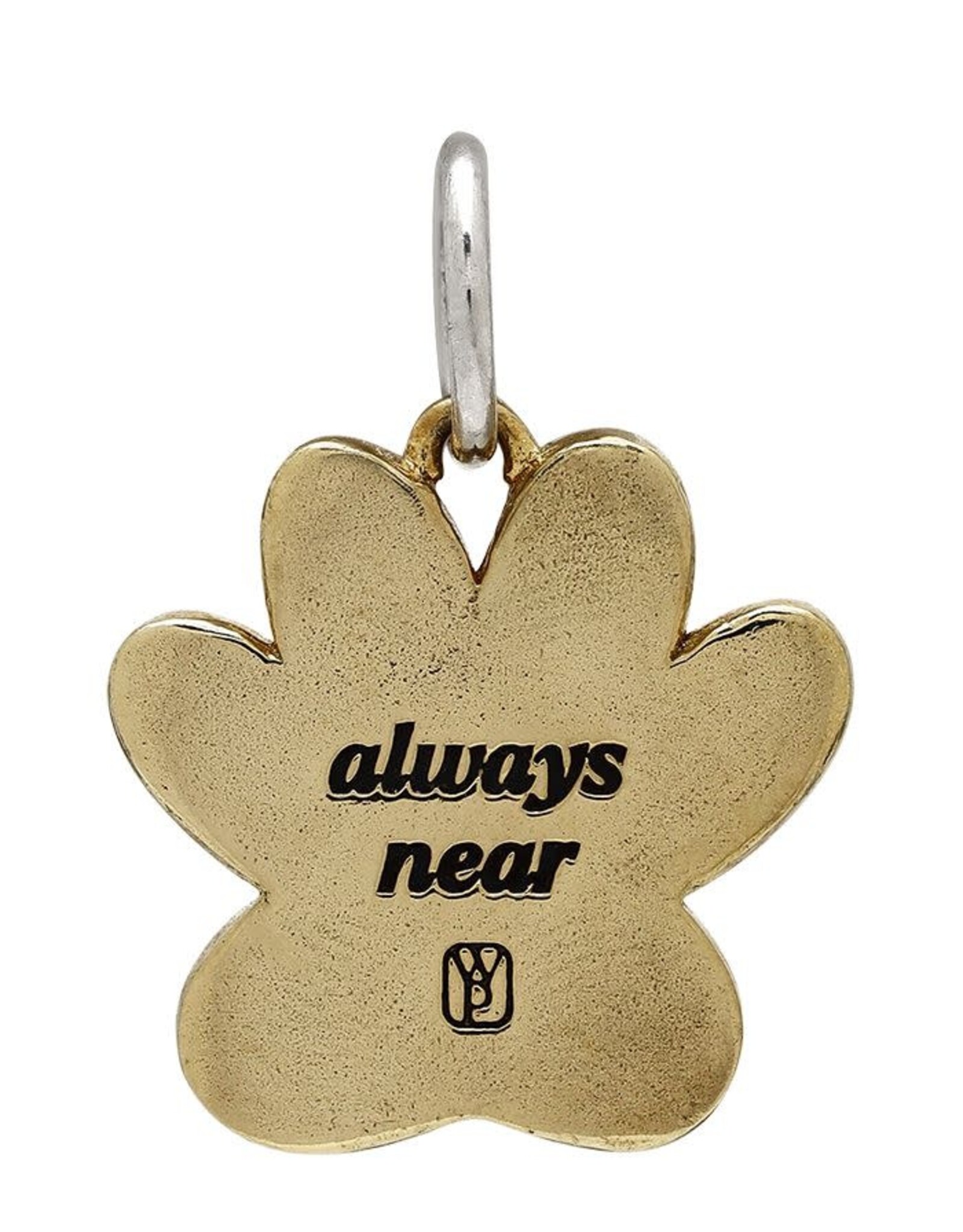 Waxing Poetic Kristal Always Near Dog Paw Pendant