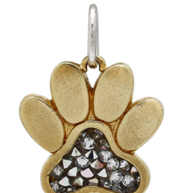 Waxing Poetic Kristal Always Near Dog Paw Pendant