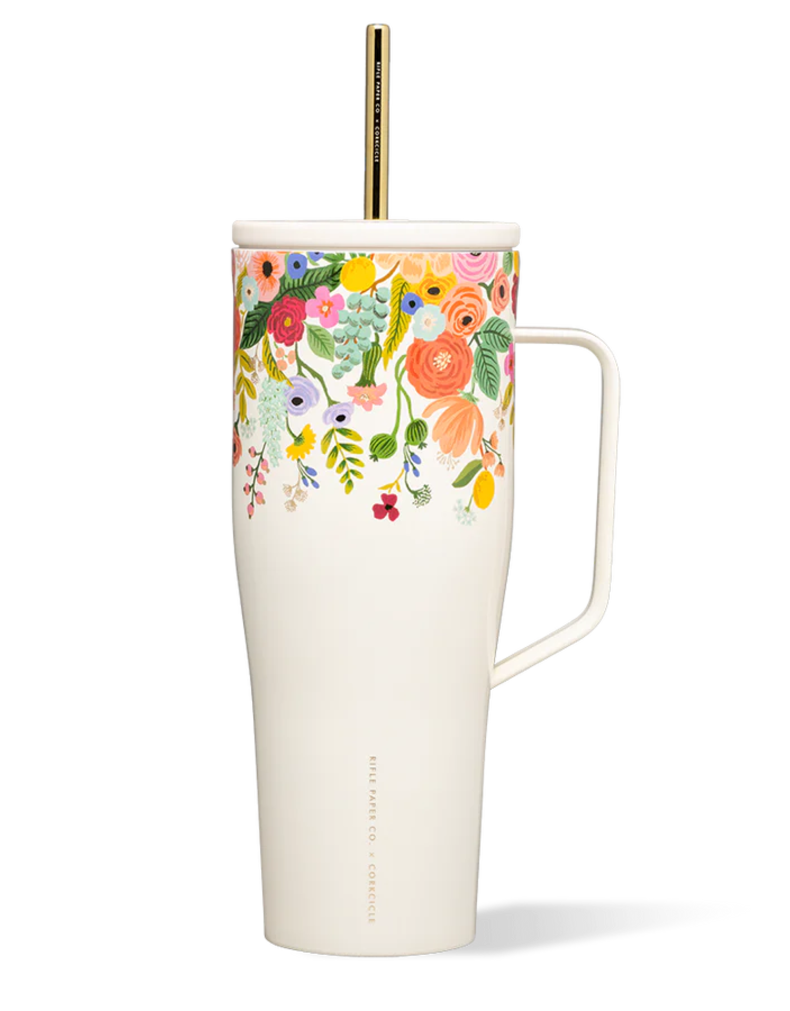 Corkcicle Rifle Paper x Corkcicle  Garden Party Collection Cream