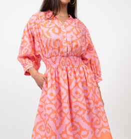 Uncle Frank Uncle Frank Ikat Blouson Dress