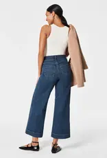 Spanx Spanx Cropped Wide Leg Jeans Shaded Blue