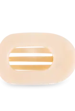 Teleties Teleties Flat Round Clip Almond Beige