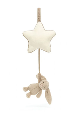 Jellycat Jellycat Bashful Beige Bunny Musical Pull