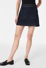 Spanx Spanx Denim Mini Skirt Raw Indigo Wash