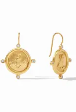 Julie Vos Julie Vos Bee Cameo Earring