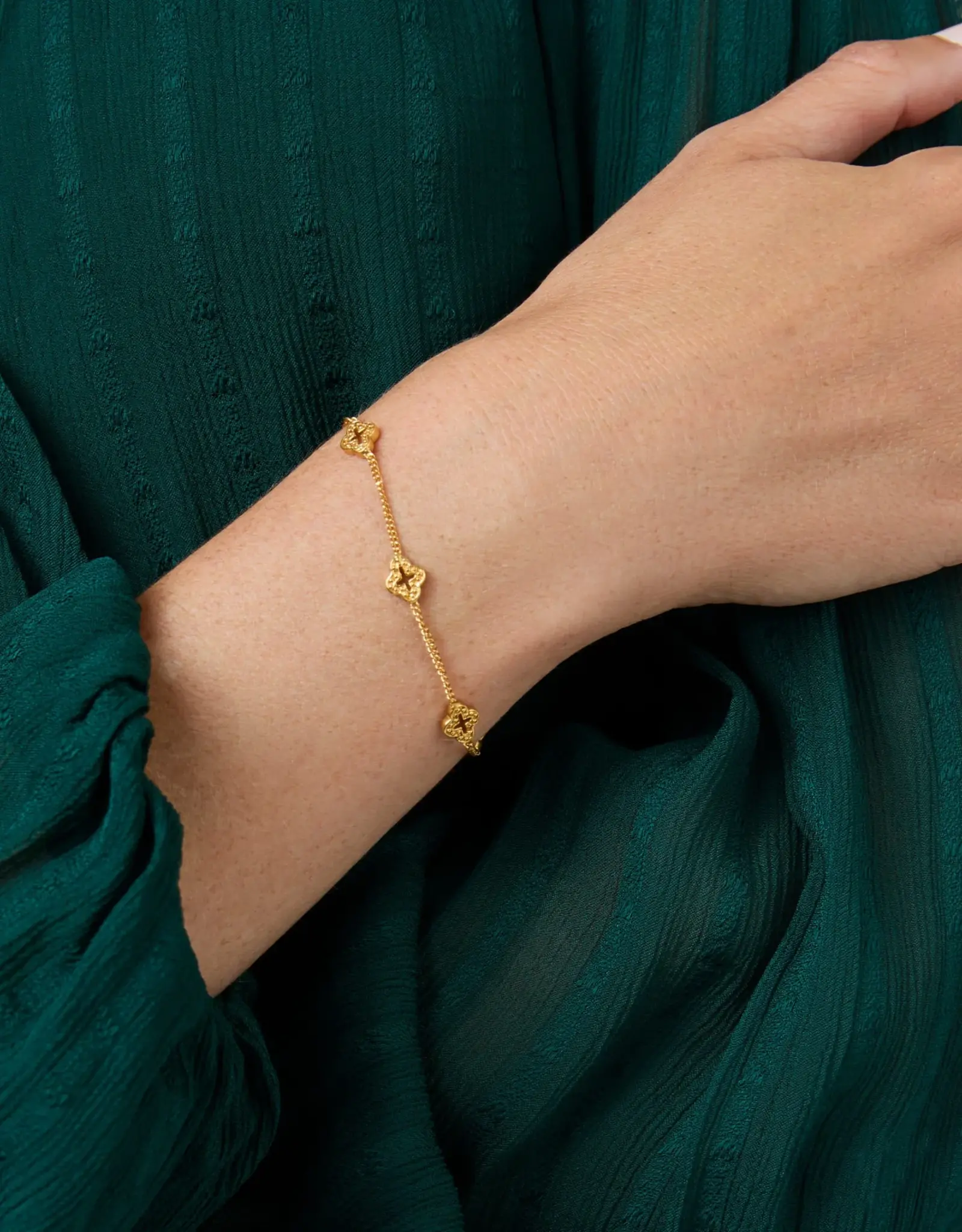 Julie Vos Julie Vos Florentine Delicate Gold Bracelet