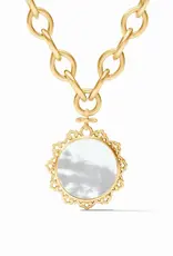 Julie Vos Julie Vos Helene Statement Necklace Mother of Pearl