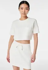 Spanx Spanx AirEssentials Cropped Pocket Tee Powder