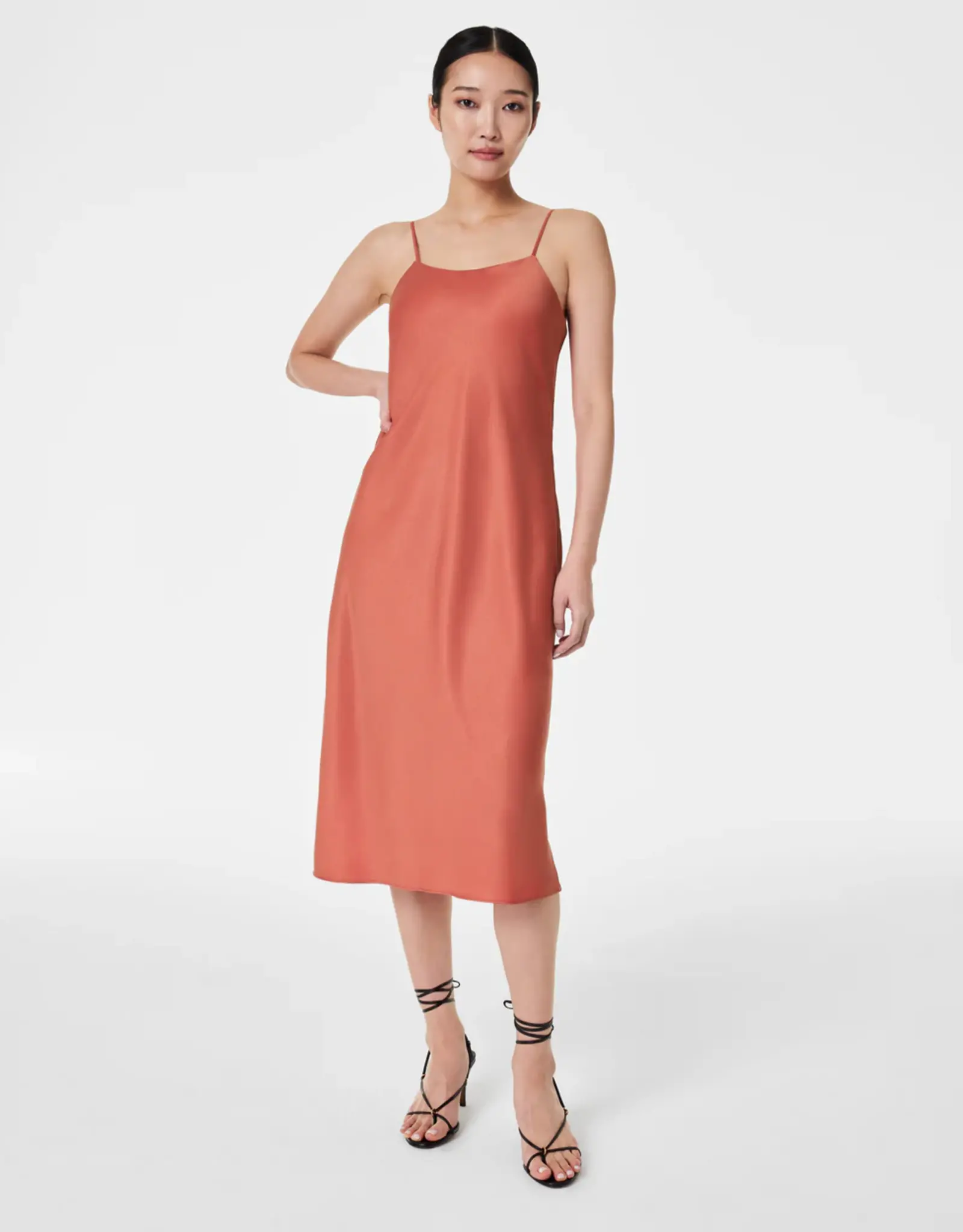 Spanx Spanx Carefree Crepe Reversible Slip Dress Sedona