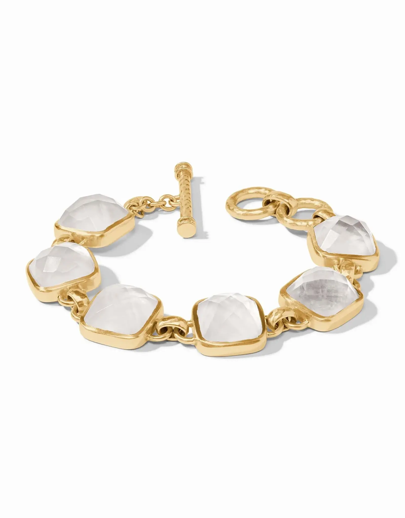 Julie Vos Julie Vos Catalina Stone Bracelet Iridescent Clear Crystal