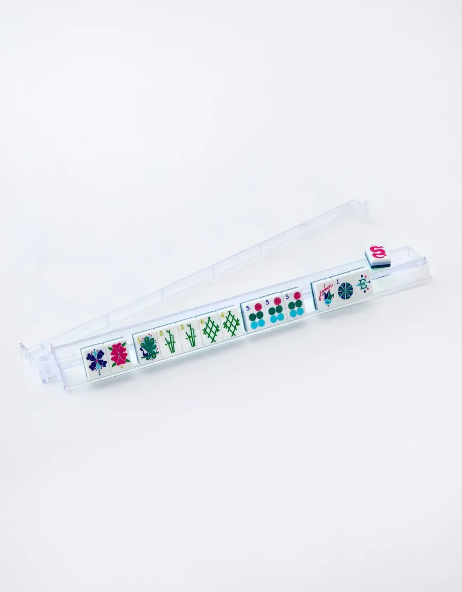 Oh My Mahjong Oh My Mahjong Clear Acrylic Rack and Pusher Set