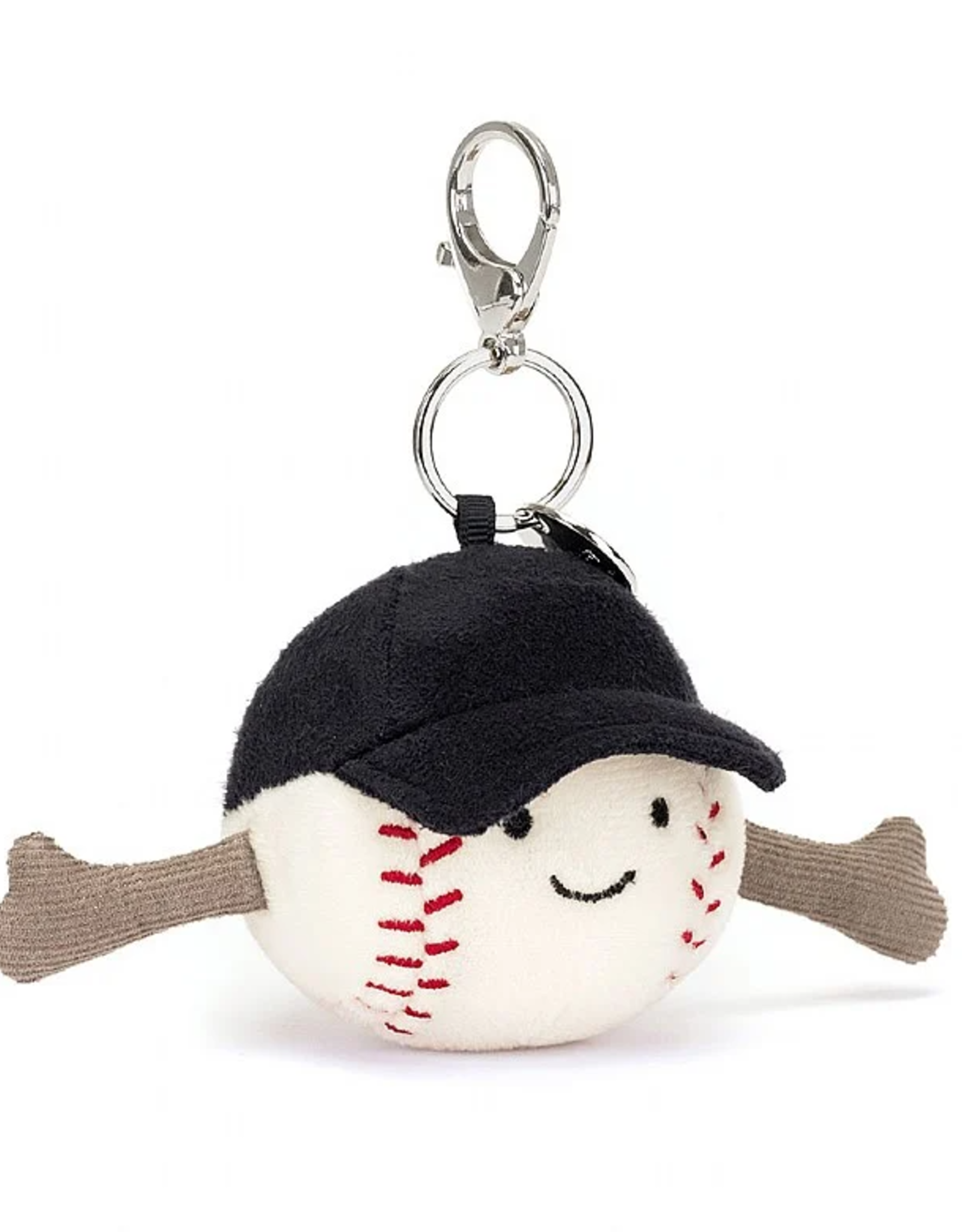 Jellycat Inc. Jellycat Amuseables  Sports Baseball Bag Charm