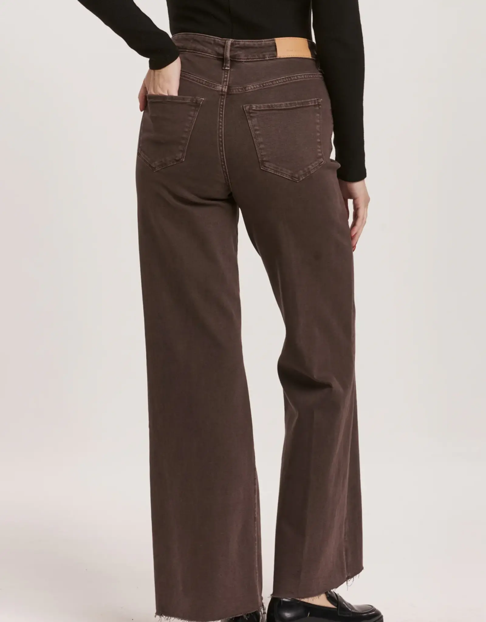 Dear John Denim Dear John Fiona High Rise Wide Leg Mocha Brown