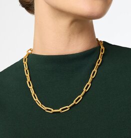 Julie Vos Julie Vos Cheval Paperclip Link Necklace