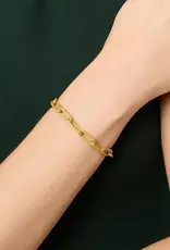 Julie Vos Julie Vos Cheval Paperclip Link Bracelet