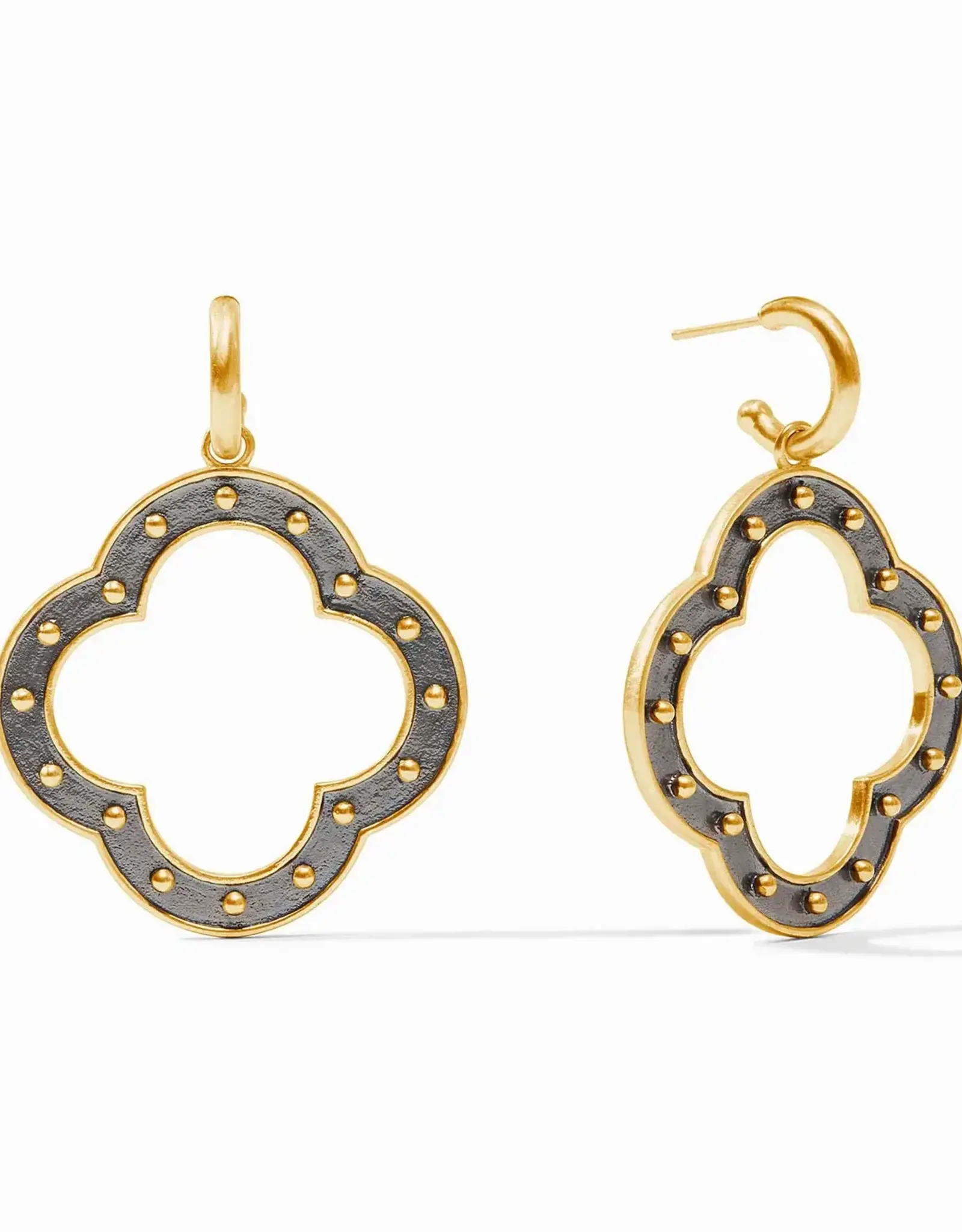 Julie Vos Julie Vos SoHo Statement Hoop & Charm Earring