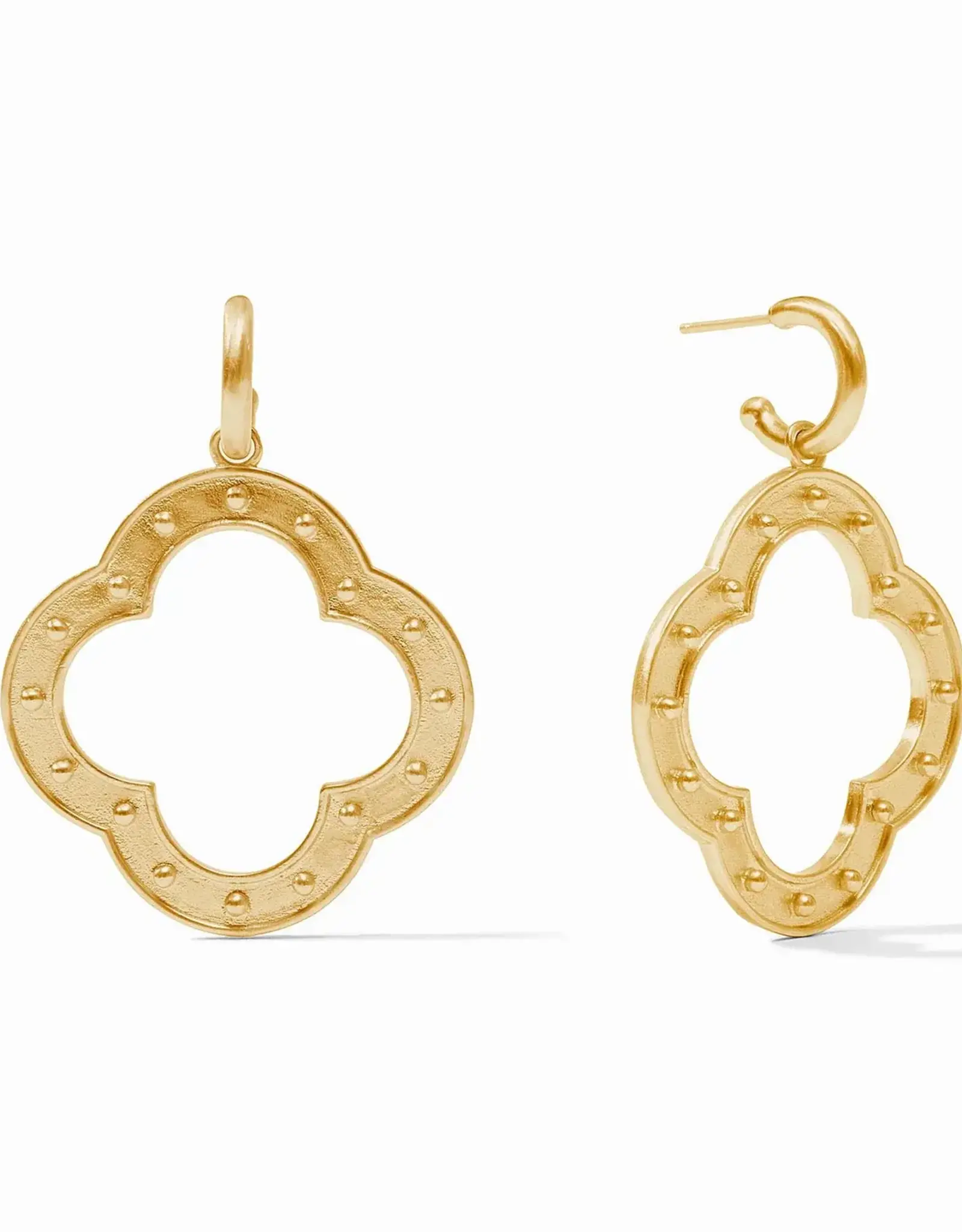 Julie Vos Julie Vos SoHo Statement Hoop & Charm Earring