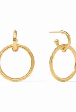 Julie Vos Julie Vos Astor 6-in-1 Charm Earring Pearl