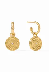 Julie Vos Julie Vos Astor 6-in-1 Charm Earring Pearl