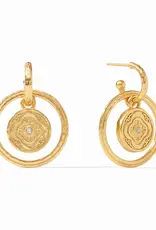 Julie Vos Julie Vos Astor 6-in-1 Charm Earring Pearl