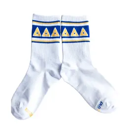 Duo Threads Sorority Socks Delta Delta Delta