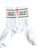 Duo Threads Sorority Socks Delta Zeta