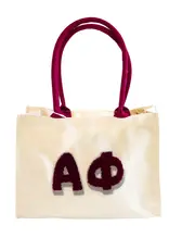 Duo Threads Sorority Chenille Tote Alpha Phi